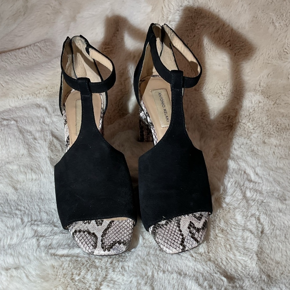 Antonio Melani Hilloray Black Heels
